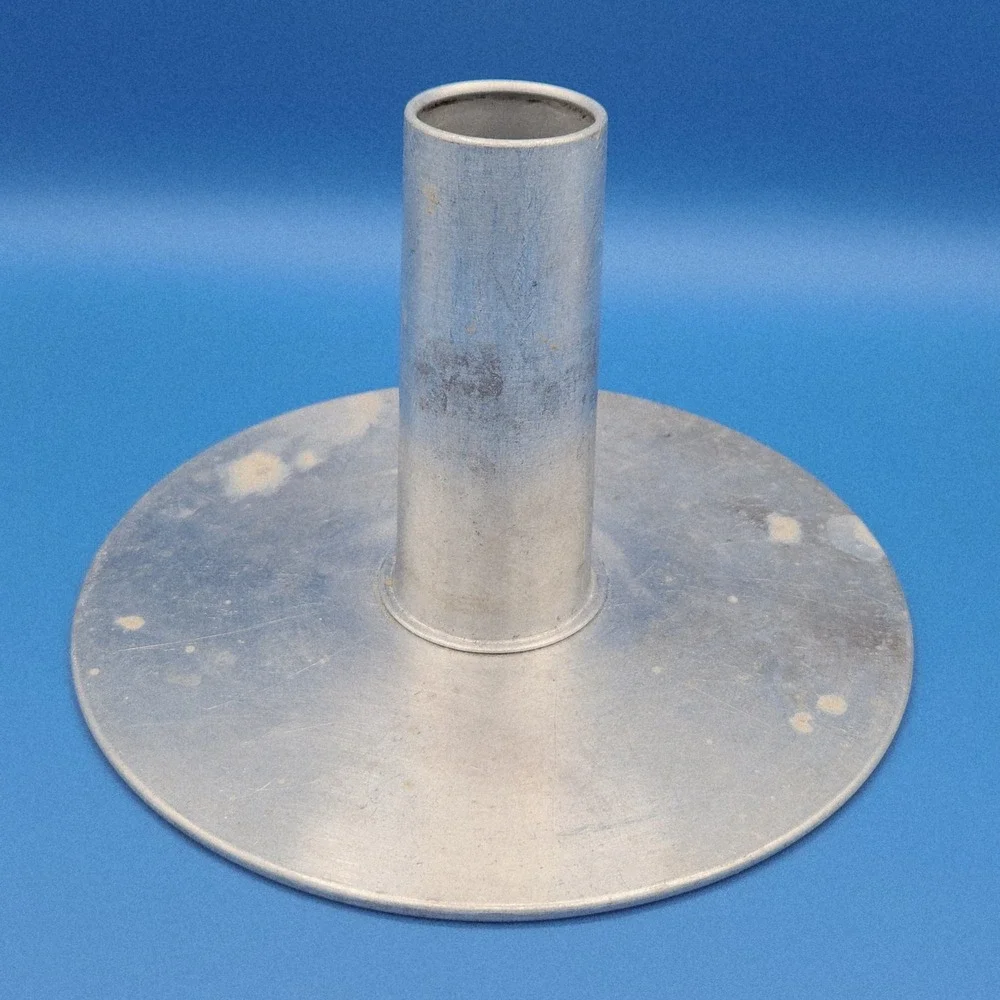 Vintage Aluminum 2-piece Angel Food Cake Pan‎ with cooling legs